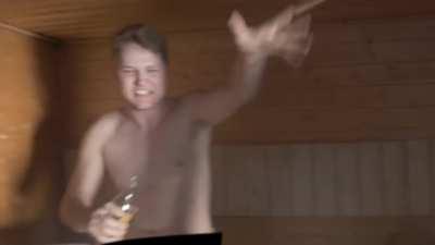 Authentic Finnish sauna experience