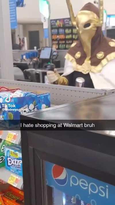 Bro was reduced to a cashier