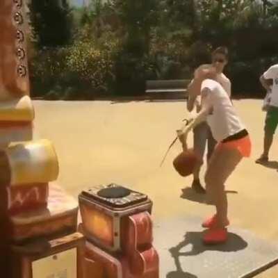 She has played herself caw caw