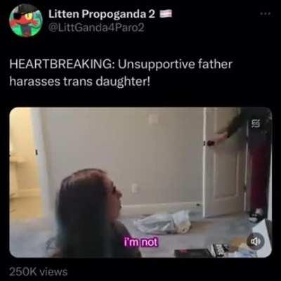 Poor little daughter :-(