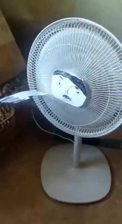 Holesum fan waves hello