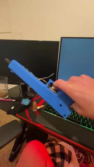 I have a piezo electric lighter, and it disables my monitor for a short time, any reason why? Also it only shuts off one of them. I works when I touch it or if I’m 3 feet or so away