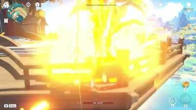 See this on Twitter and i tried to do it, NAILED IT