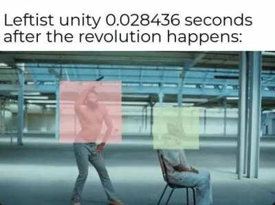 "lEfTiSt UnItY" they reckon