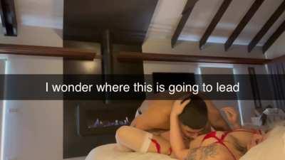 Sneaking away from dad