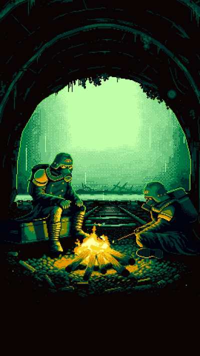 The rain tastes like metal