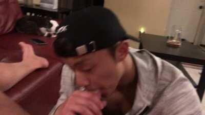 My Boyfriend Sure Knows How To Service My Uncut Dick