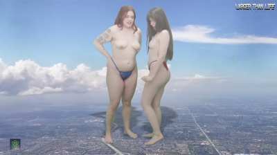 Ziva and Aurora love giantess growth! 😍