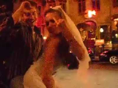 guy getting a public lapdance