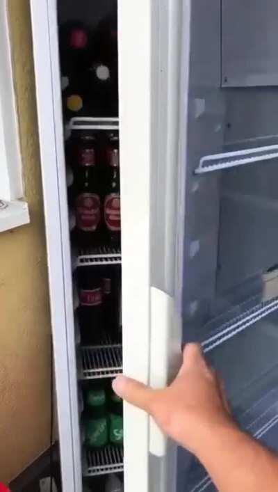 Hey Ma, grab me a cold one!