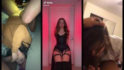 TikTok girls love getting stuffed with BBC!