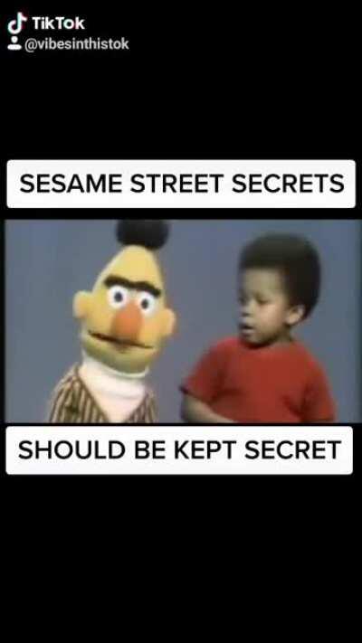 Bert Has Some Secrets To Share