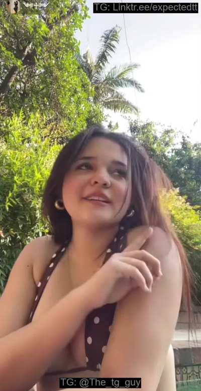 She later flashed herself