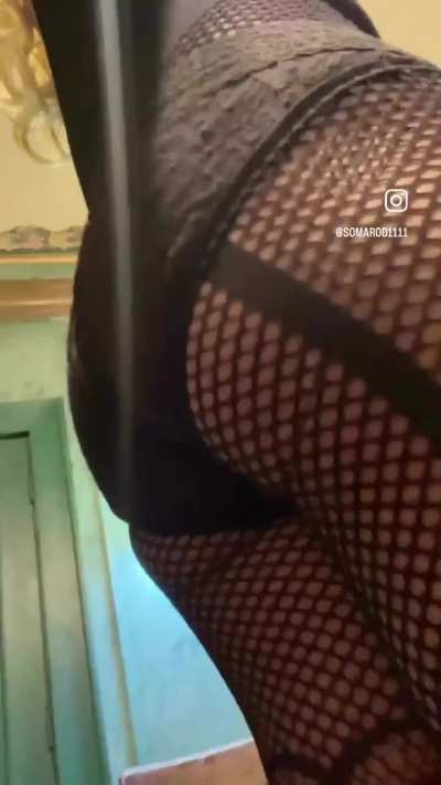 Twerking with Candy. Dat ass though. 