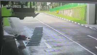 Bukit Batok Interchange Bus Collision