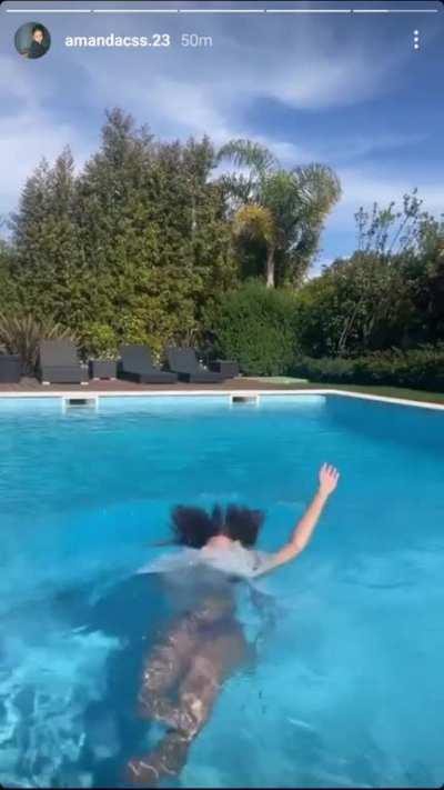 From her friends IG Story 