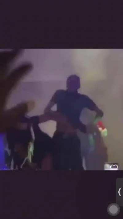 When the DEO Dj getting me right and my girl tries to cock block