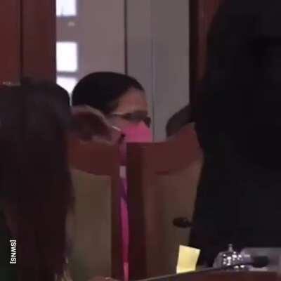 Official drinks hand sanitizer thinking it’s water during a budget meeting