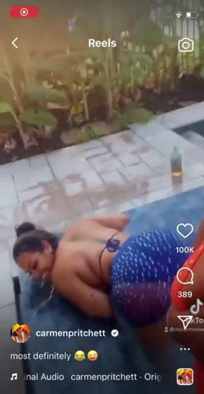 Mmmm all that ass! Gotta see her clap that ass in a thong one day