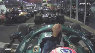 Vettel asks if he won the Overtaking championship?