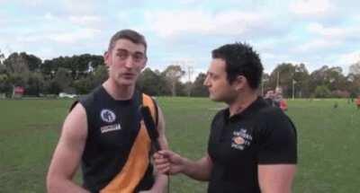 Did you see that? He caught the ball with one hand!