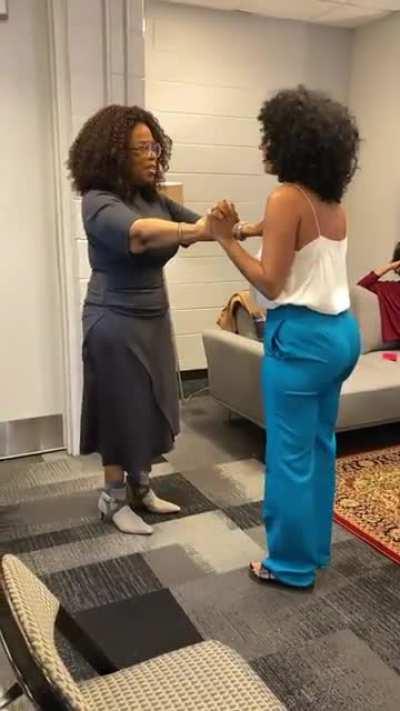 Tracee w/ Oprah