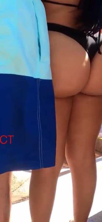 I would FUCK the BRAINS outta her at that fat ASS