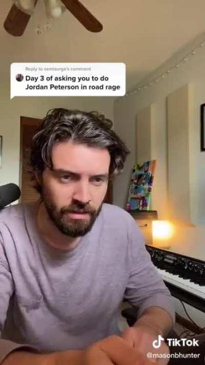 Jordan Peterson impression