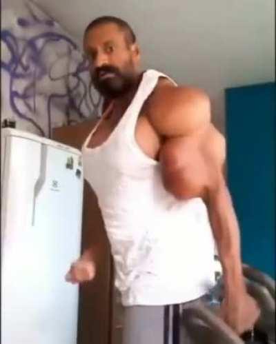 He seems so proud of himself