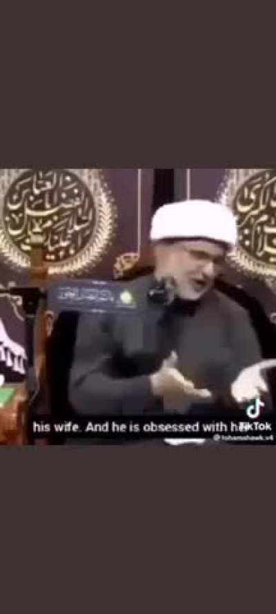 Alright who one of you guys here told this Imam about waifus?