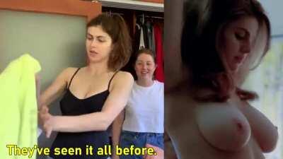 Alexandria Daddario is watching you