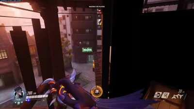 Found this Glitch on Kanezaka. I was able to clip above this doorframe into the middle building and move around inside the walls of it.