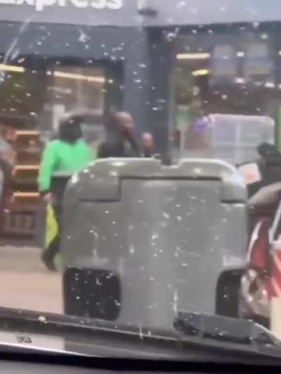 A shoplifter was caught at Asda in Tower Hamlets a few days ago.