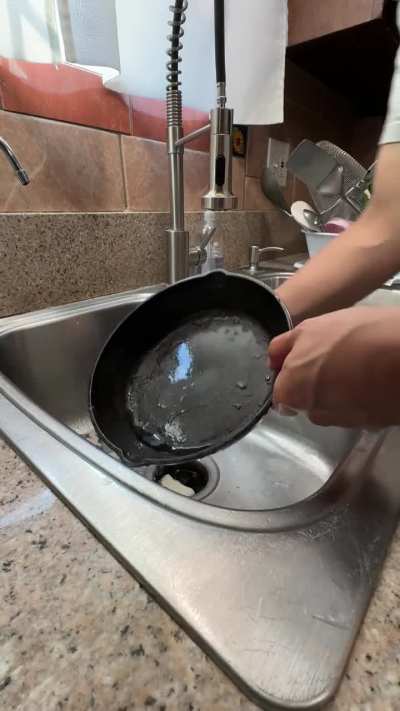 The seasoning is finally coming off…