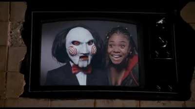 Lux Clownsguard distracting Shaco so Senna the Stallion can get a kill.