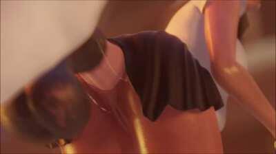 Office Mercy x Horse (Overwatch) [TheBartender]