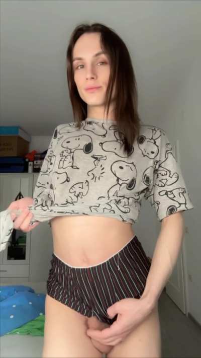 Do I look cute enough to be your cum dumpster every day?