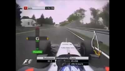 Raikkonenn's lap, 2005 Canadian GP