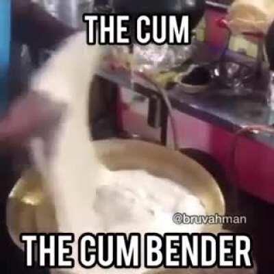 The cum bender