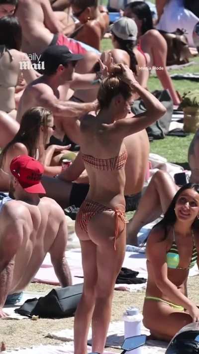 Dixie D'Amelio bikini in Australia