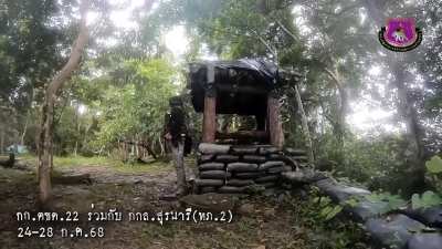 Thai Border Patrol Police During Thai-Cambodia Border Clashes (July 24-28)
