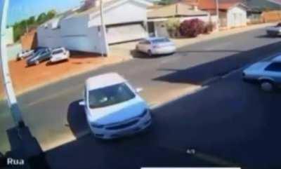 A very unlikely crash