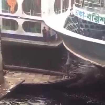 manually preventing ships from colliding