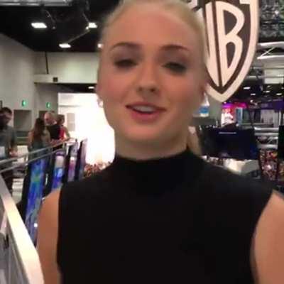 Sophie Turner looks like she’s ready to fuck