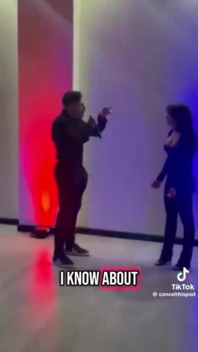 Dude going off on his cheating wife in profane tirade at his birthday party after exposing her.