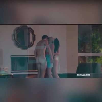 Naked sneak attack on her