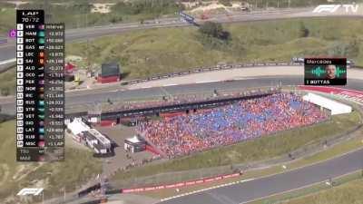 Bottas Unheard Team Radio Response to James' Instruction to Abort Fast Lap