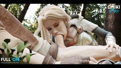 Lux's blowJob (Chikipiko)[League of Legends]