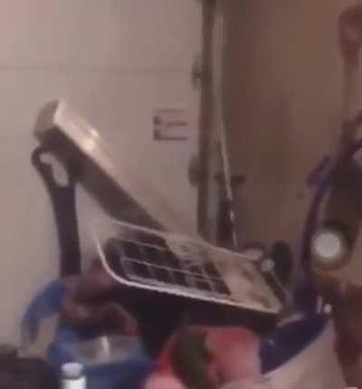 Is it the alcohol or the portliness that made this so difficult for him to do?