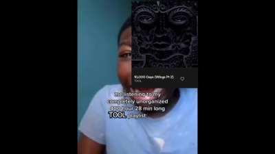 me listening to my completely unorganized TOOL playlist